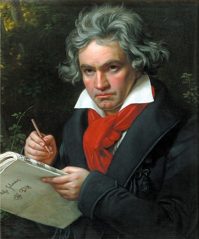 Йозеф Карл Штилер. Портрет Людвига ван Бетховена, 1820 год. Фото - Wikimedia Commons