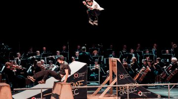 В Красноярской филармонии представили "экстремальную классику". Фото - Никита Ларионов