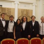 Лауреаты VI Международного конкурса пианистов памяти Веры Лотар-Шевченко. Фото - Анна Ефанова