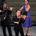 На торжественном открытии выступил бельгийский камерный оркестр под управлением Майкла Гуттмана и немецкий скрипач Линус Ротс