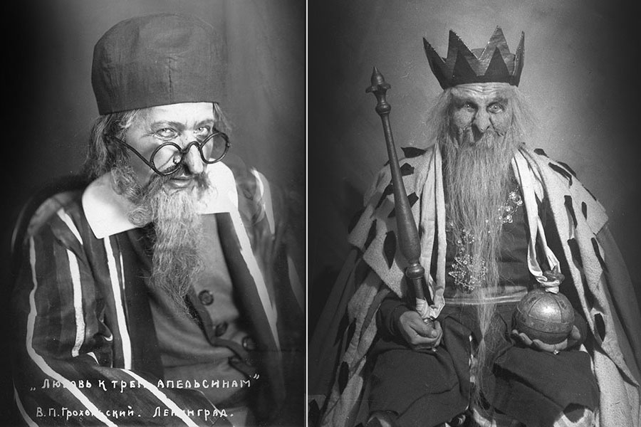Панталон – Владимир Грохольский, Король – Павел Журавленко, 1927 год. Фото - Мариинский театр Панталон – Владимир Грохольский, Король – Павел Журавленко, 1927 год. Фото - Мариинский театр