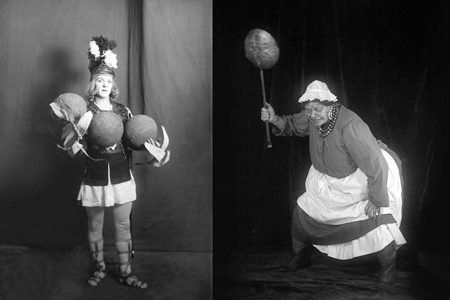 Принц - Александр Кабанов. Фото - ЦГАКФФД СПб. Кухарка - Александр Белянин, 1927 год. Фото - Мариинский театр Принц - Александр Кабанов. Фото - ЦГАКФФД СПб. Кухарка - Александр Белянин, 1927 год. Фото - Мариинский театр