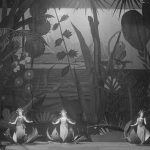 Принцессы Нинетта, Линетта, Николетта. Сцена из 3-й картины III действия. ГАТОБ, 1926 год. Фото - Мариинский театр