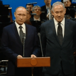 Президент России Владимир Путин и премьер-министр Израиля Биньямин Нетаньяху