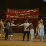 Сцена из балета "Светлый ручей"