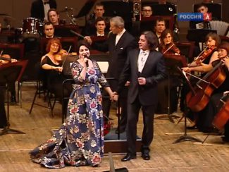 Хибла Герзмава выступила в Зале Чайковского с программой "Музыка кино" Хибла Герзмава выступила в Зале Чайковского с программой "Музыка кино"