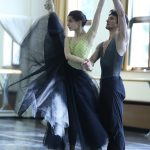 Оксана Кардаш и Георги Смилевски на репетиции балета "Анна Каренина"