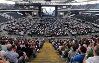 Во Франкфурте выступил самый большой в мире оркестр