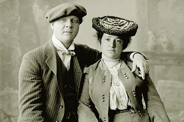 Федор Шаляпин и Иола Торнаги. 1890 – 1900 годы