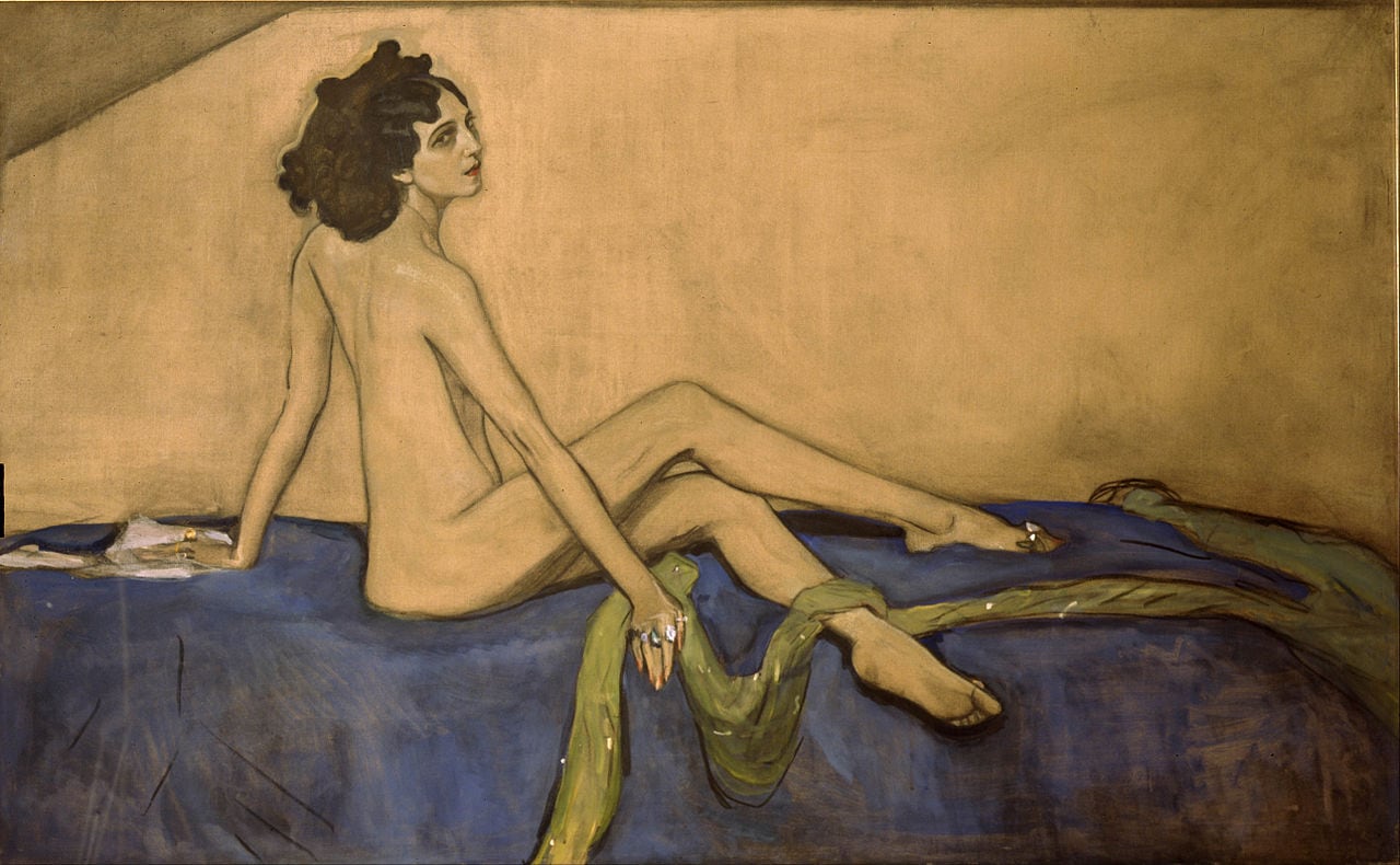Валентин Серов. Портрет Иды Рубинштейн, 1910 год