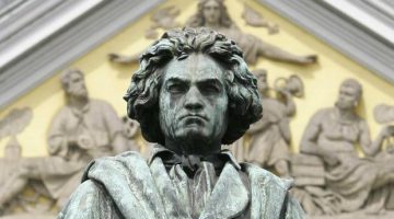 Памятник Бетховену на Мюнстер-Плац в Бонне