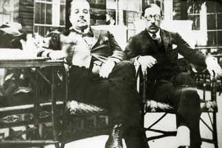 Сергей Дягилев и Игорь Стравинский, 1921 год