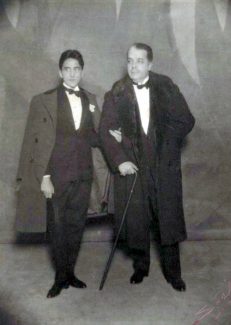 Вацлав Нижинский и Сергей Дягилев