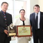 Г-жа Станка Шопова на вручении награды "Лучший реализованный проект в области инвестиций и строительства"