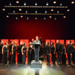 Дмитрий Скориков, артисты хора театра "Геликон-опера". Фото - Антон Дубровский