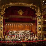 Оркестр и хор театра Ла Скала. Фото: Brescia e Amisano/Teatro alla Scala