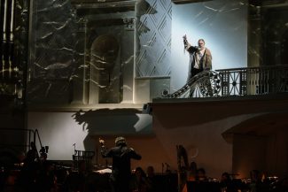 Мировая премьера оперы С. Слонимского "Король Лир" в Московской филармонии