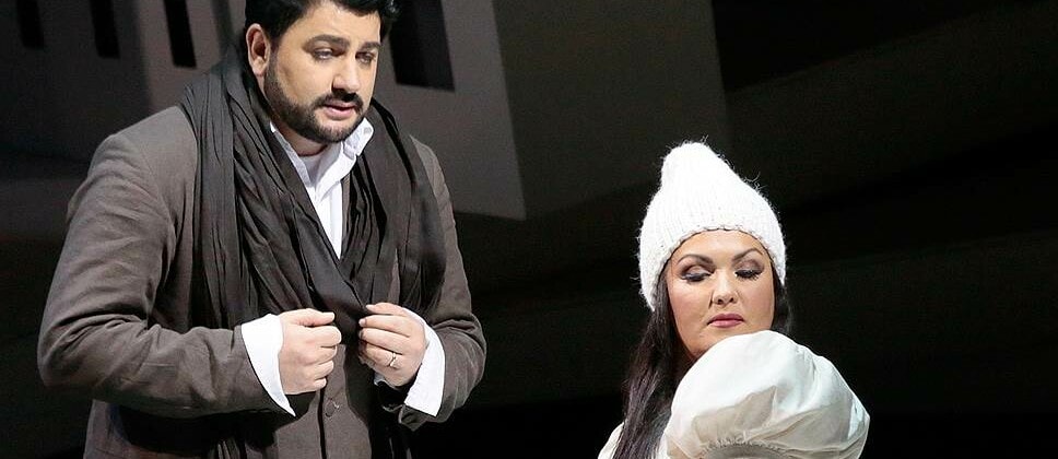 Юсиф Эйвазов и Анна Нетребко. Фото - Дамир Юсупов/Большой театр
