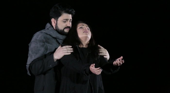 Юсиф Эйвазов и Анна Нетребко. Фото - Дамир Юсупов