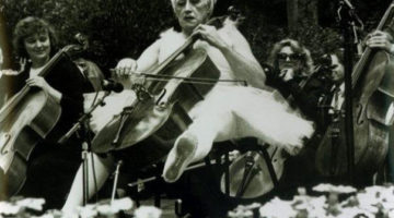 Мстислав Ростропович исполняет «Лебедь» Сен-Санса на юбилее Исаака Стерна. Сан-Франциско, 1990 год