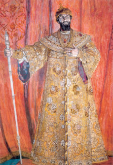 А. Головин. Портрет Шаляпина в роли Бориса Годунова, 1912 год А. Головин. Портрет Шаляпина в роли Бориса Годунова, 1912 год