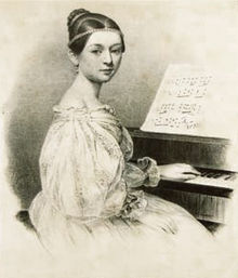 Клара Вик. Портрет Юлиуса Гиера, 1835 год Клара Вик. Портрет Юлиуса Гиера, 1835 год