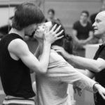 Владислав Лантратов, Екатерина Крысанова и Жан-Кристоф Майо на репетиции