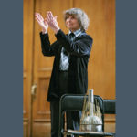 На этом аквафоне Губайдулина сыграла в московской Консерватории. Фото: Сергей Савостьянов/ТАСС