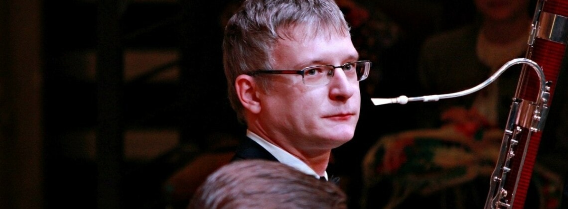 Андрей Рудометкин (фагот). Фото - Ирина Шымчак