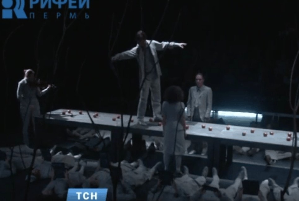 В Перми состоялась мировая премьера оперы «Cantos» В Перми состоялась мировая премьера оперы «Cantos»