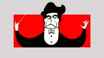 Пьетро Масканьи. Шарж