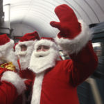 Новогодняя музыка в метрополитене