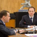 Дмитрий Медведев и Владимир Мединский