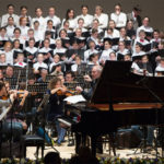 Открытие филармонии состоялось с участием Мариинского оркестра и Сводного детского хора Республики Северная Осетия - Алания. Фото - Александр Шапунов