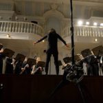 Филипп Чижевский и ансамбль "Questa Musica". Фото - Юрий Мартьянов/Коммерсантъ