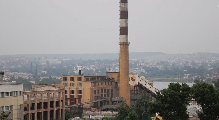 Старая ТЭЦ в Иркутске. Фото - gelio.nsk.livejournal.com
