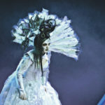 Свадебное платье Турандот украшено черепами ее жертв. Фото - пресс-служба "Геликон-оперы"
