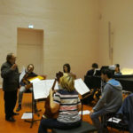 На репетиции. Фото - Boulez Ensemble