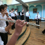 В Москве пройдёт смотр детских духовых оркестров. Фот - Валерий Шарифулин