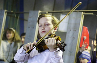 В Москве выселяют старейшую музыкальную школу. Фото: Артем Коротаев/ТАСС