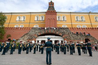 Проект "Военные оркестры в парках". Фото - Виктор Васенин/РГ