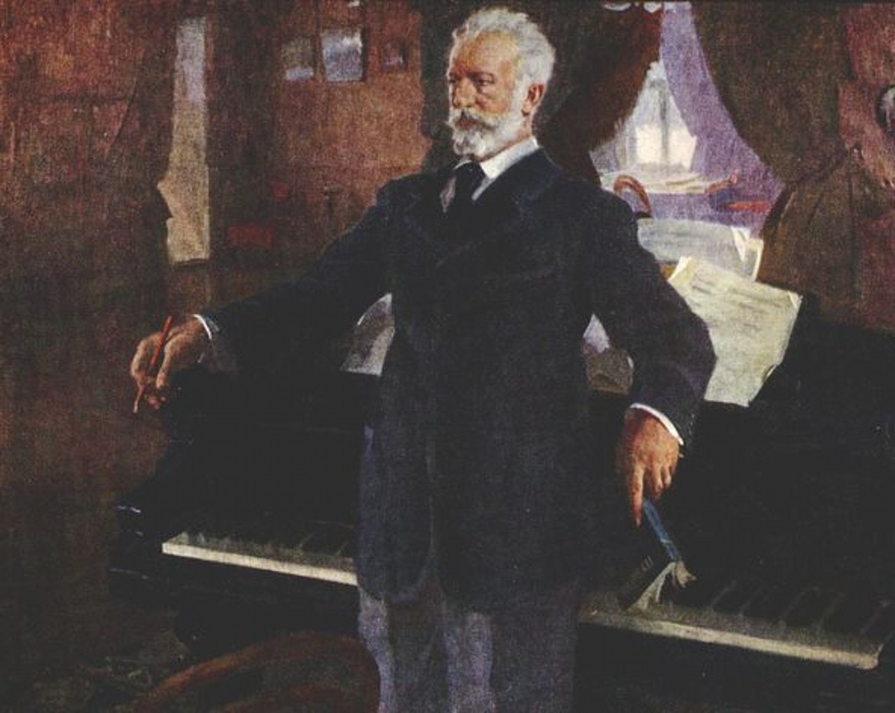 Василий Сварог. Портрет П. И. Чайковского (1940)