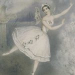 Карлотта Гризи в роли Жизели, литография, 1841 год
