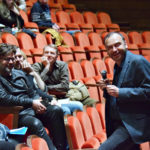 В зале «Стравинский» геликоновцы собрались на экспликации спектакля «Трубадур» Верди