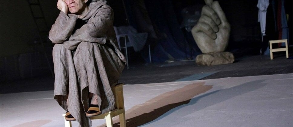 Михаил Богданов в роли Гвидо д'Ареццо. Фото - Елена Лапина / Театр им. Сац