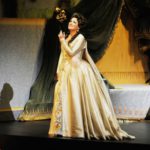 Анна Нетребко в роли Адрианы Лекуврер. Фото - Валентин Барановский/пресс-служба Мариинского театра