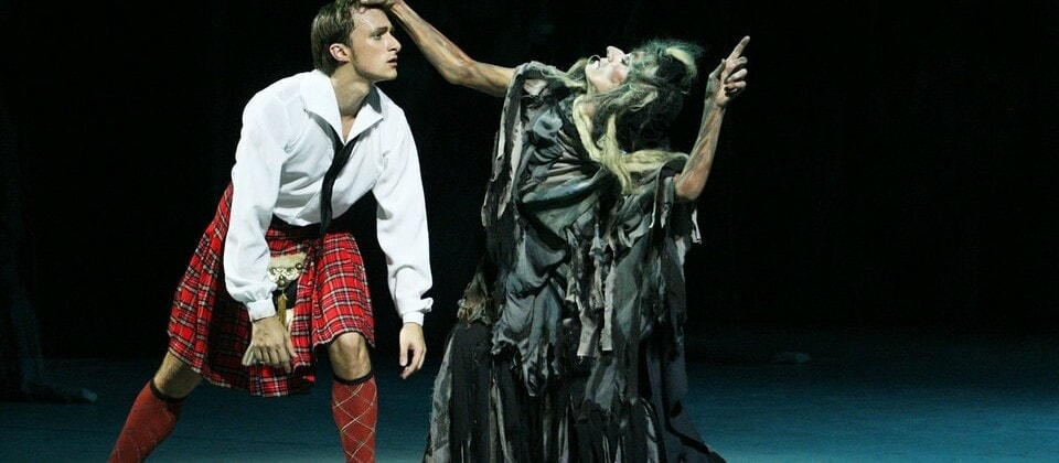 Филипп Степин блеснул в партии Джеймса в «Сильфиде». Фото - Наташа Разина/Мариинский театр