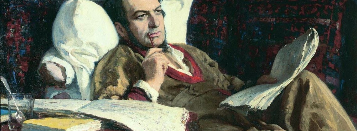 Илья Репин - «Михаил Иванович Глинка в период сочинения оперы Руслан и Людмила», 1887 год
