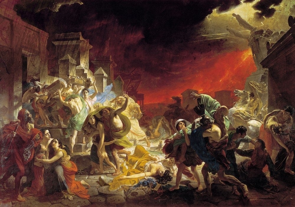 Карл Брюллов - «Последний день Помпеи», 1830-1833 года