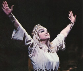 Людмила - Бэла Руденко, Большой театр, 1972 год